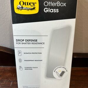 Otterbox Glass iPhone 2023 6.1" Drop Defense Scratch Protection Flawless Touch